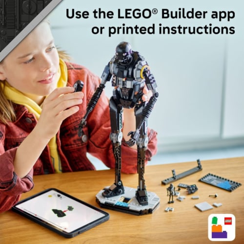 LEGO Star Wars: Andor K-2SO Security Droid 75434 Perspective: bottom