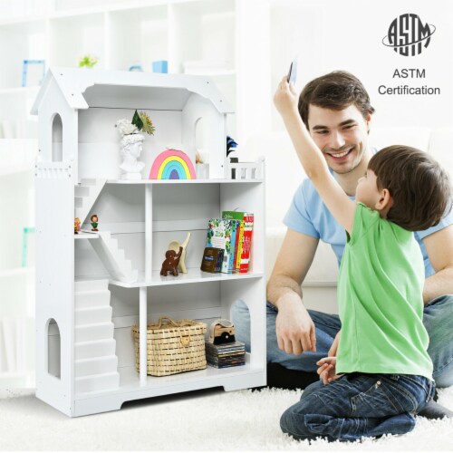 Wildkin dollhouse bookshelf clearance