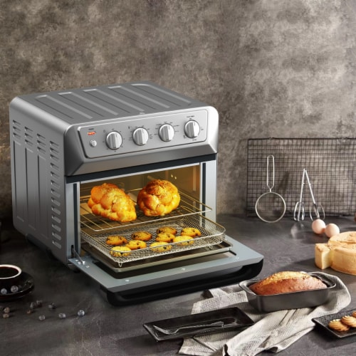 Electric Air Fryer Oven Convection Oven Toaster w/ 21.5 QT Capacity, 1