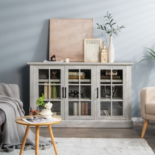 Server with glass doors discount
