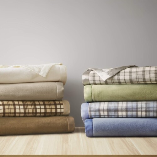 Queen clearance plaid blanket