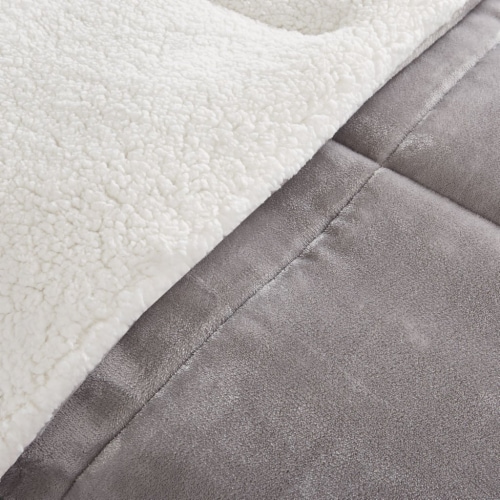 Alton plush to sherpa comforter set hotsell
