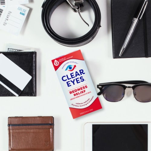 Clear Eyes Redness Relief Eye Drops Perspective: bottom