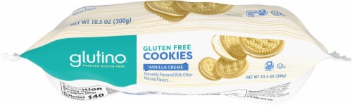 Glutino Gluten Free Vanilla Creme Cookies Perspective: bottom