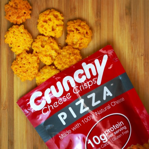 Crunchy Cheese Crisps 5 Pack- Brick Oven Pizza Perspective: bottom