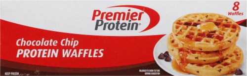 Premier Protein® Frozen Chocolate Chip Protein Waffles Perspective: bottom