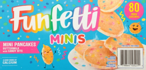 Pillsbury Funfetti® Mini Frozen Pancakes Perspective: bottom