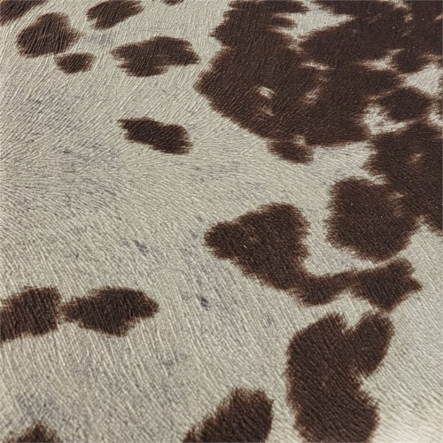 Riverbay Furniture 31 Cow Print Bar Stool in Brown Perspective: bottom