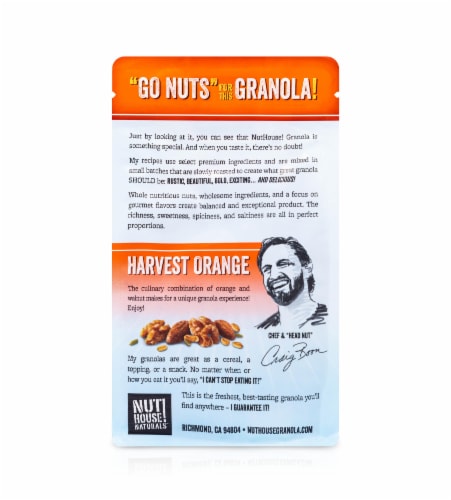 Granola, Harvest Orange, 6x12oz Perspective: bottom