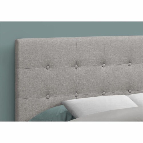Bed Headboard Only Full Size Bedroom Upholstered Linen Look