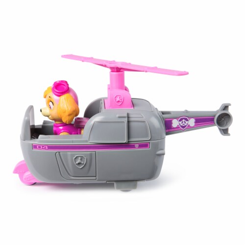 Paw Patrol™ Skye's Helicopter Toy Vehicle with Collectible Action Figure Perspective: bottom