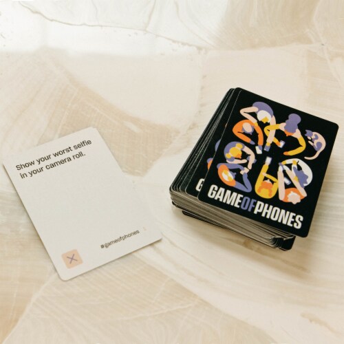Breaking Games Game of Phones Card Game Perspective: bottom