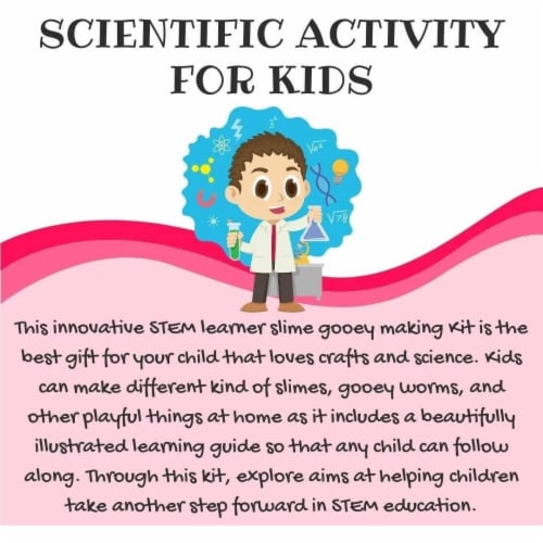 Mighty Mojo Explore STEM Learner My Slime Gooey Lab Science Making Kit Perspective: bottom