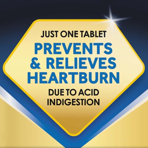 Zantac 360 Maximum Strength Famotidine Acid Reducer Tablets 20mg Perspective: bottom
