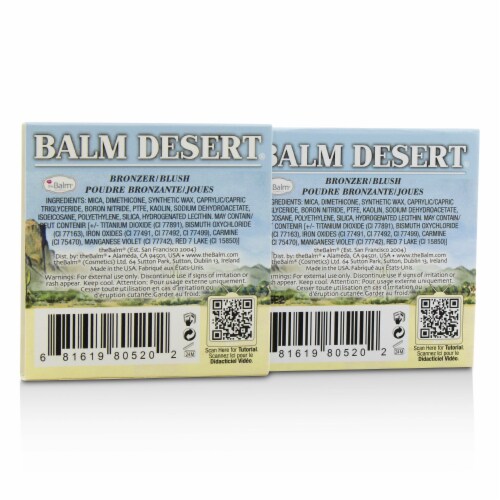 TheBalm Balm Desert Bronzer and Blush Perspective: bottom
