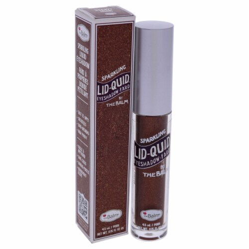 TheBalm Lid Quid Sparkling Irish Coffee Liquid Eyeshadow Perspective: bottom