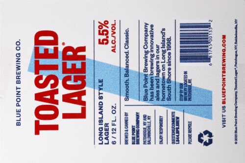 Blue Point Brewing Toasted Lager Perspective: bottom