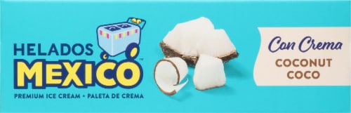 Helados Mexico Coconut Ice Cream Bars Perspective: bottom