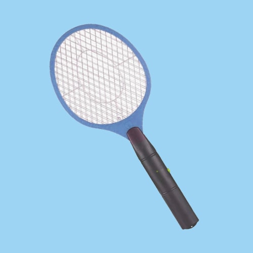 As Seen On TV Handheld Mosquito Zapper Racket in Various Colors Perspective: bottom