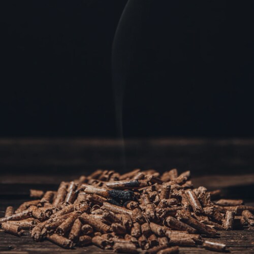 40lbs Almond Cabernet Cooking Pellets BBQ Smoker Red Wine Oak Blend 20# Bags Perspective: bottom