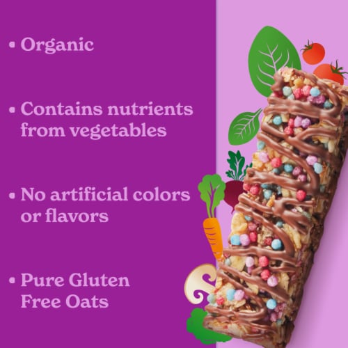 MadeGood® Chocolate Drizzled Birthday Cake Granola Bars Perspective: bottom