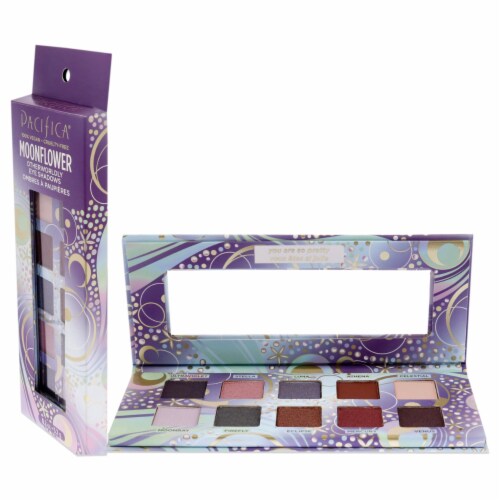 Moonflower Otherworldly Eyeshadows by Pacifica for Women - 0.2 oz Eye Shadow Perspective: bottom