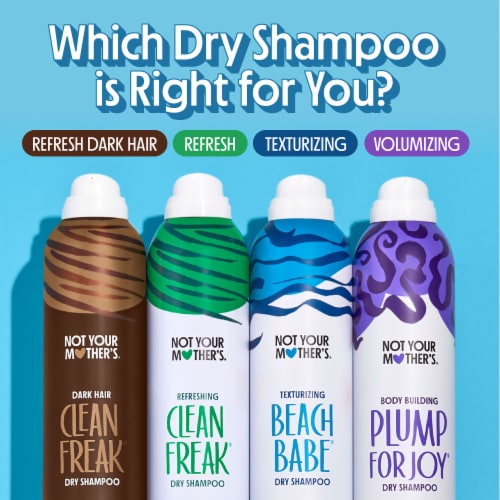 Not Your Mother's® Clean Freak® Dark Hair Dry Shampoo Perspective: bottom