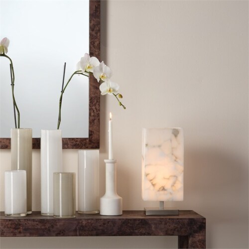 Jamie young on sale alabaster lamp
