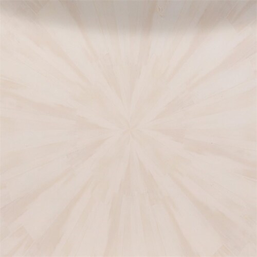 Jamie Young Co Radiant Modern Wood/Linen Table Lamp in Cream Horn/White Perspective: bottom