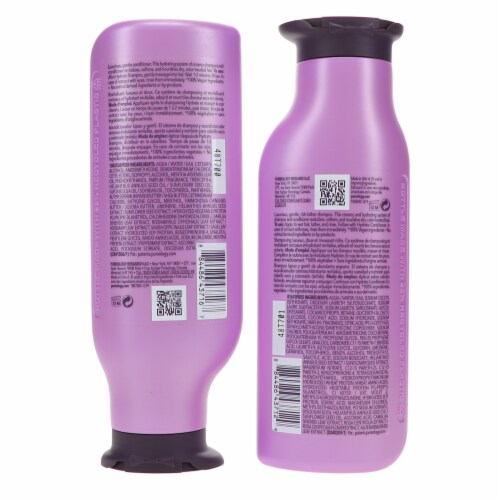 Pureology Hydrate Shampoo 9 oz & Hydrate Conditioner 9 oz Combo Pack Perspective: bottom