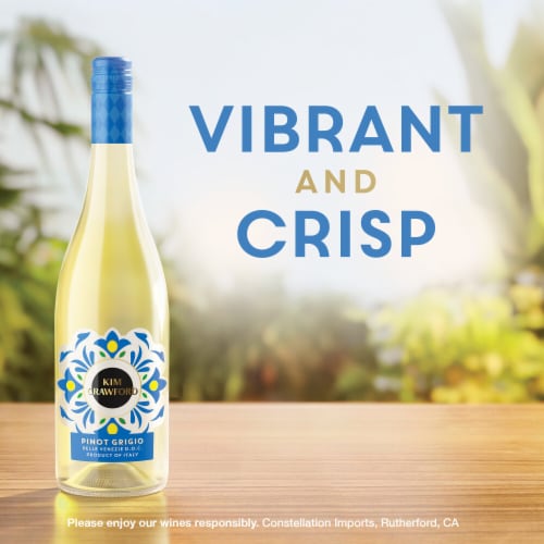 Kim Crawford Pinot Grigio Delle Venezie DOC Italian White Wine Perspective: bottom