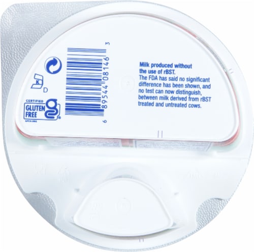 Fage® Total Strawberry 2% Milkfat Greek Yogurt Cup Perspective: bottom