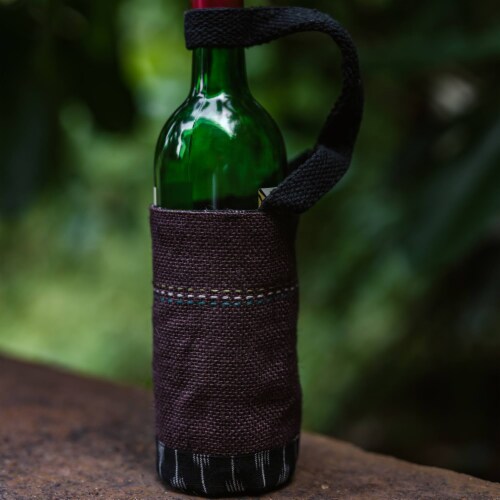 BOTOLE Unique Bottle Gifter Carrier Organic Handmade with Handle Perspective: bottom