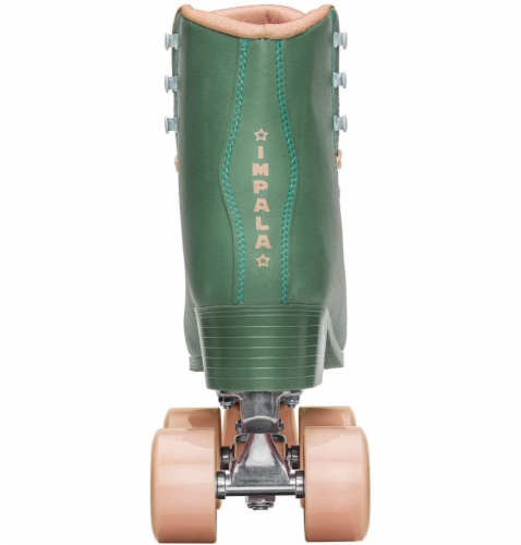 Impala Rollerskates Forest Green - (US Men's 3) US Women's Size 5 Perspective: bottom