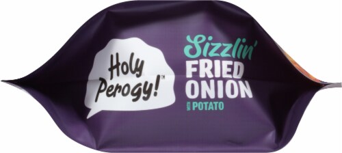 Holy Perogy! Sizzlin' Fried Onion with Potato European Inspired Dumplings Perspective: bottom