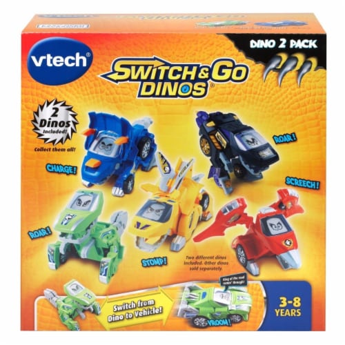 VTech Switch & Go Dinos Jagger The T-rex Green Dinosaur 20