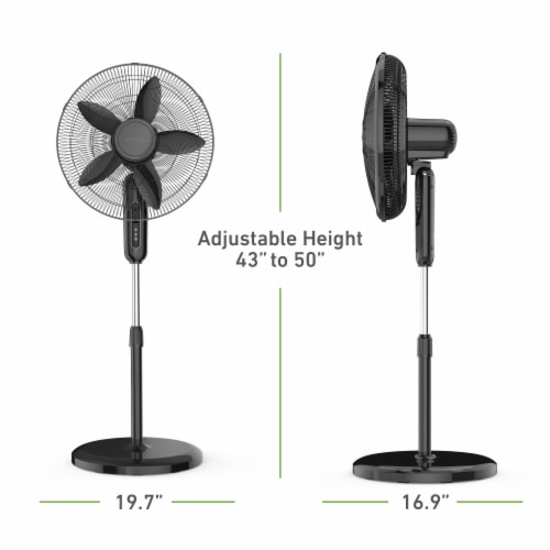 Holmes® Digital Stand Fan Perspective: bottom