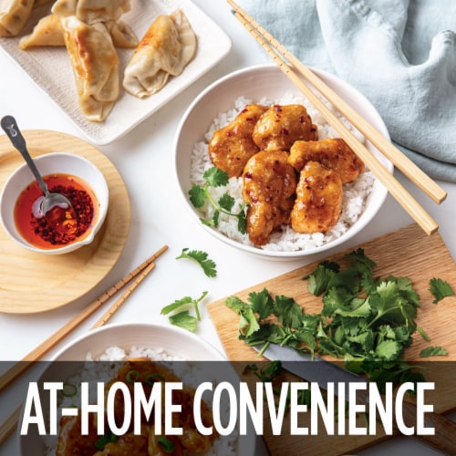 InnovAsian Frozen Orange Chicken Multi-Serve Entree Perspective: bottom