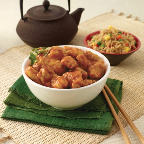 InnovAsian Crispy Teriyaki Chicken Meal, Frozen Perspective: bottom