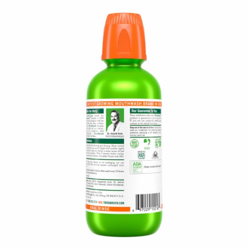 TheraBreath™ Mild Mint Fresh Breath Oral Rinse Perspective: bottom