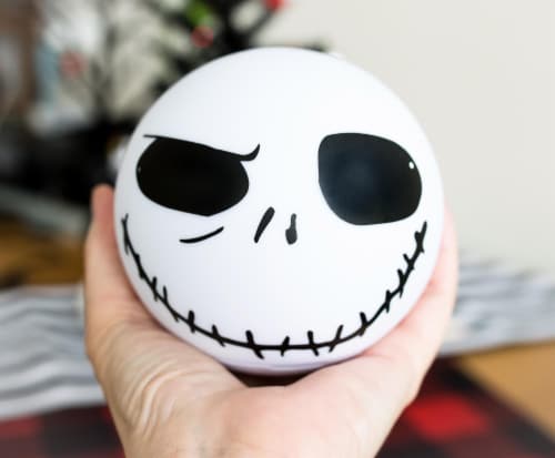 Nightmare Before Christmas Yahtzee Dice Game Perspective: bottom