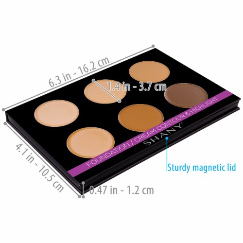 SHANY Cream Contour & Highlighting Palette Refill Perspective: bottom
