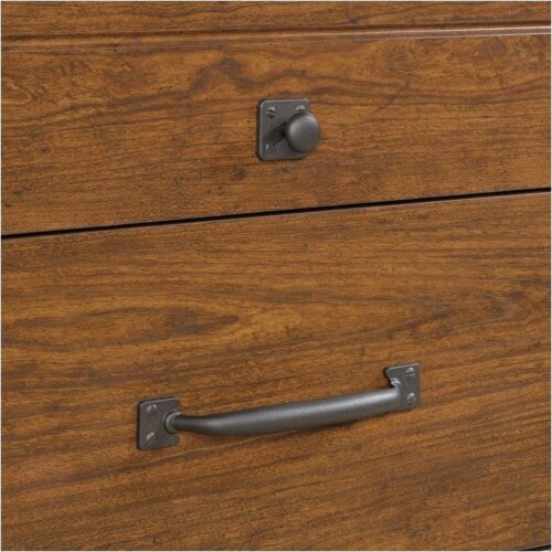 Pemberly Row Dresser in Washington Cherry Perspective: bottom