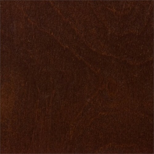 Wood Solid Black Granite Top Kitchen Cart in Mahogany Brown - Pemberly Row Perspective: bottom