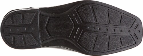 Deer Stags Blazing Boys' Dress Oxfords - Black Perspective: bottom