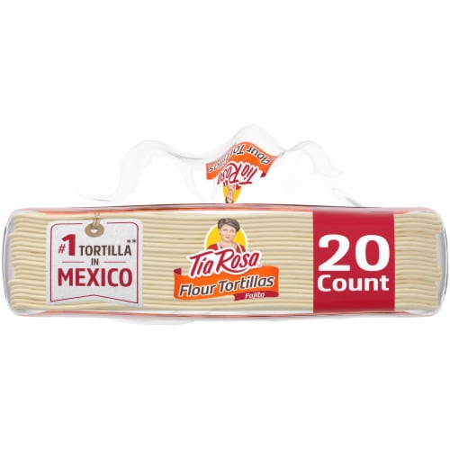 Tia Rosa® Fajita Size Flour Tortillas Perspective: bottom