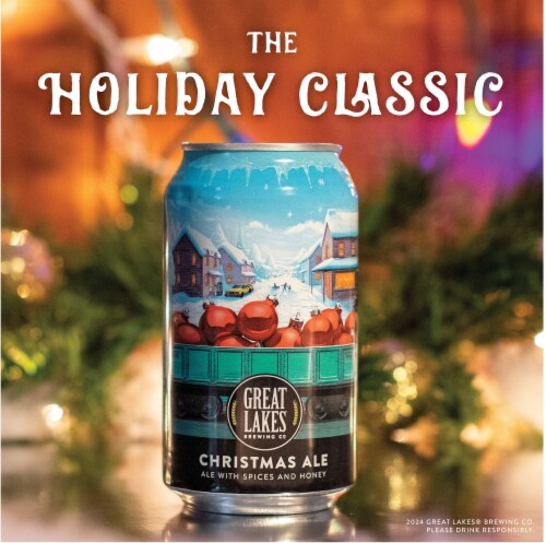Great Lakes Christmas Ale Craft Beer Perspective: bottom