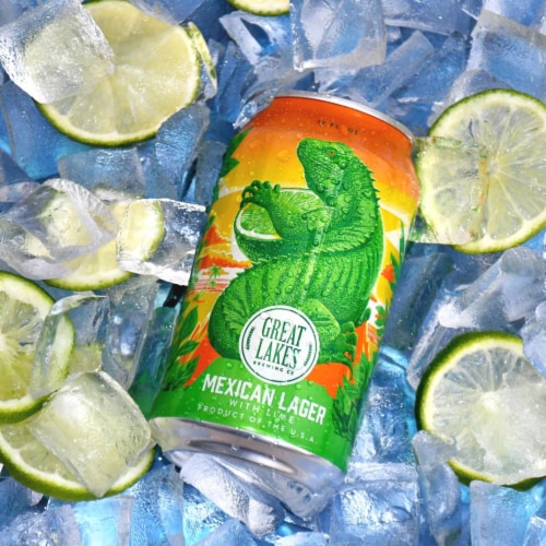 Great Lakes Mexican Lager with Lime Perspective: bottom