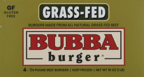 Bubba Burger Gluten Free Grass Fed Beef Burger Perspective: bottom
