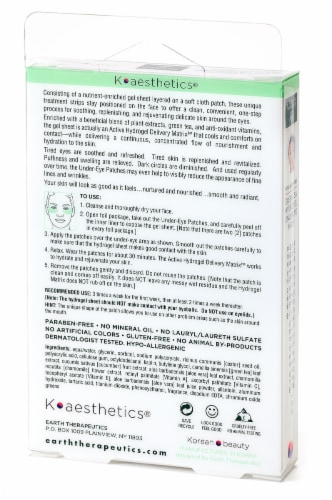 Earth Therapeutics Under-Eye Patches Perspective: bottom